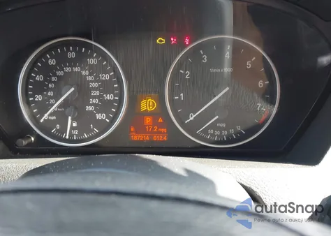 2007 BMW X5 3.0Si z USA, uszkodzony, nr VIN 5UXFE435X7L017809